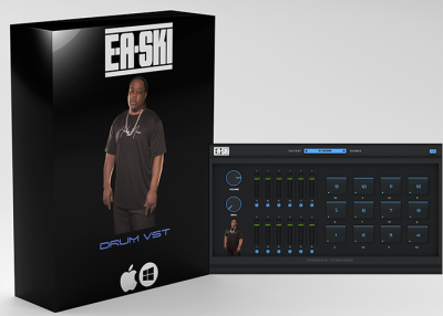 【现代军鼓&底鼓合成器】Studiolinked EA SKI DRUM VST (Win&Mac)