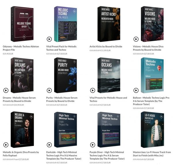 【Melodic Techno&Melodic House风格预设包+项目文件合集2022】Production Music Live New Products 2022