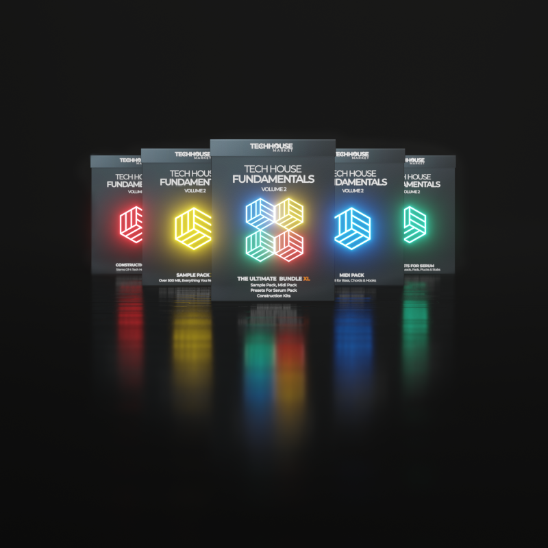 【Tech House风格制作套件捆绑包】Tech House Fundamentals Vol.2
