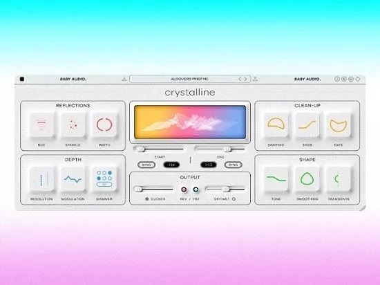 【多精度专业混响插件】BABY Audio Crystalline v1.5(Win&Mac)