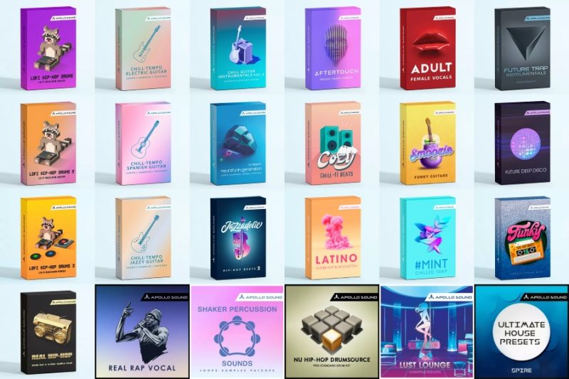 【Apollo Sound厂牌采样包合集2022】Apollo Sound Samples Collection 2022
