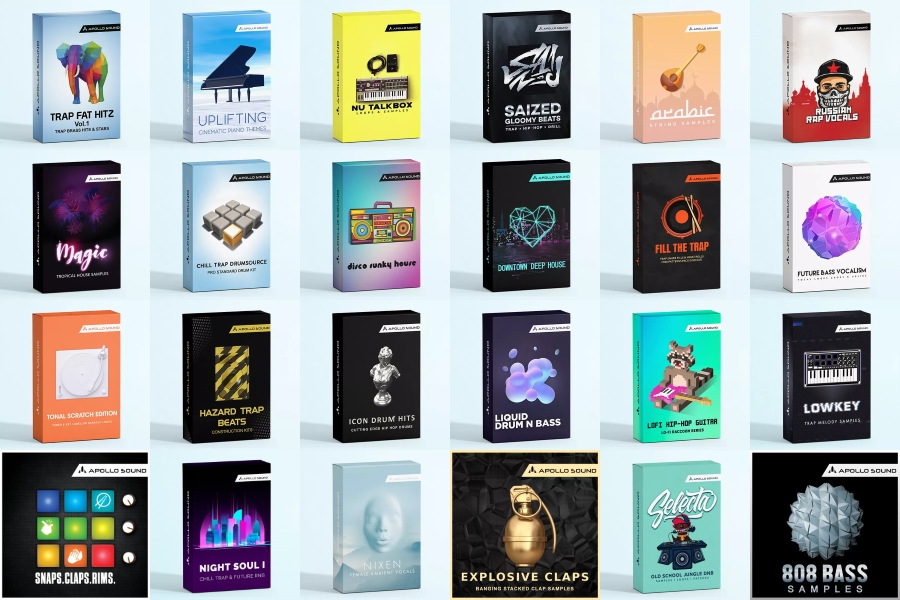 【Apollo Sound厂牌EDM多风格采样包合集2022】Apollo Sound Samples Collection 2022