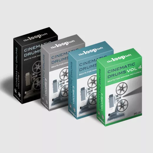 【电影打击乐鼓采样捆绑包】The Loop Loft – Cinematic Drums Bundle
