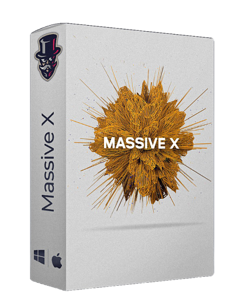【Massive X低音合成器+扩展】Native Instruments Massive X v1.4.6（Win&Mac）