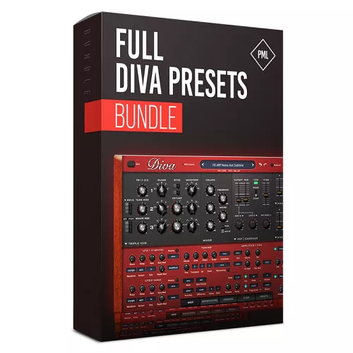 【Melodic Techno&House风格U-He Diva预设包】Production Music Live – Diva Presets Bundle