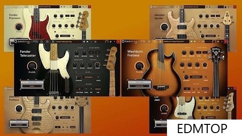 【Bass吉他合成器合集2022】Tracktion – Dan Dean Essential Bass Content Pack