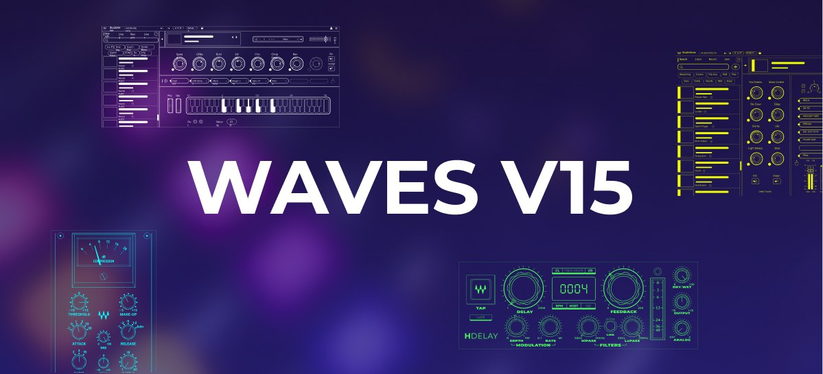 【Waves15多功能母带混音插件套装】Waves Complete Plugins v15 2025