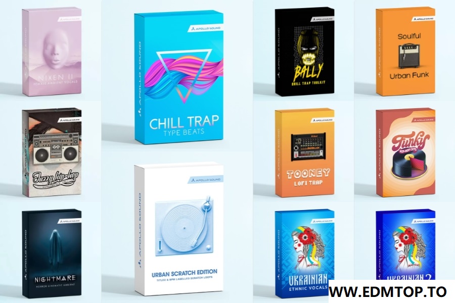 【Apollo Sound厂牌EDM多风格采样包合集2022.8.1】Apollo Sound Samples Collection 2022