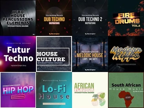 【Mycrazything Records厂牌采样包合集2022】Mycrazything Sounds Sample Collection 2022