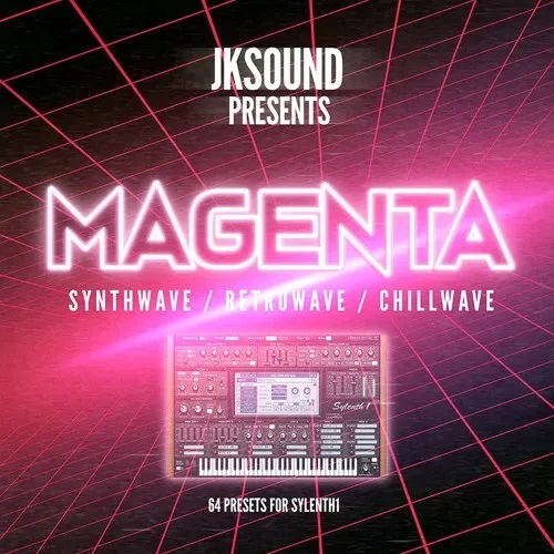 【Synthwave&Retrowave风格Sylenth1预设包】JKSound – Magenta Synthwave for Sylenth1