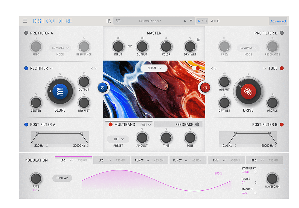 【双引擎失真效果插件】Arturia – Dist COLDFIRE v1.0.0.4100（Win&Mac）