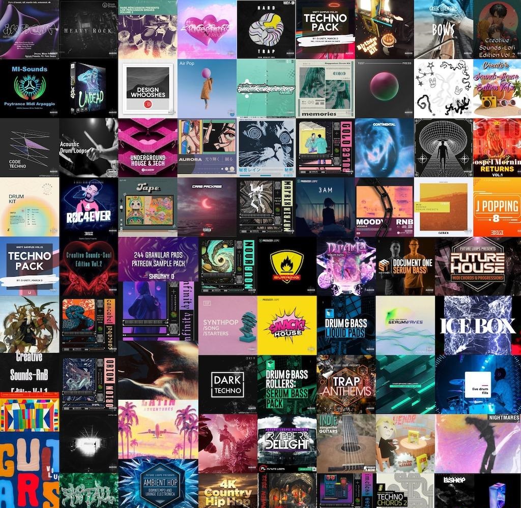 【EDM多风格采样包合集2022.10.25】SAMPLE PACK BUNDLE 2022