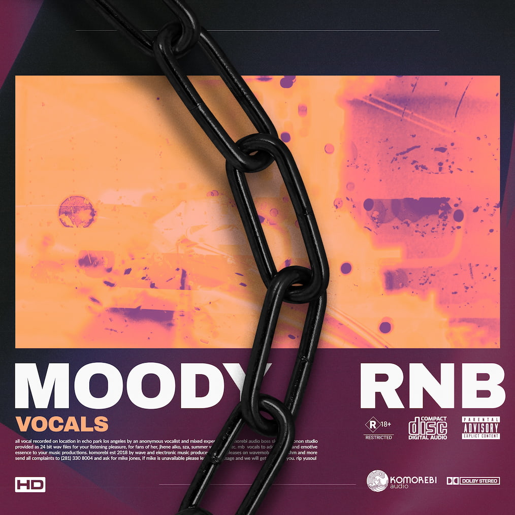 【RNB风格人声采样包】Komorebi Audio – Moody RNB Vocals