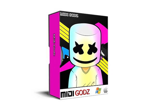 【Marshmello&棉花糖风格MIDI包】Midi Godz Marshmello Type MIDI Kit