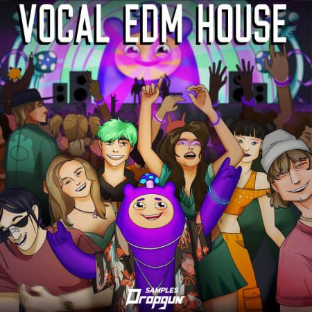 【EDM&House多风格人声套件包】Dropgun Samples – Vocal EDM House 【EDM&House多风格人声套件包】Dropgun Samples – Vocal EDM House