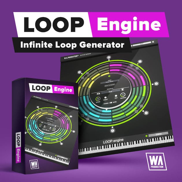 【MIDI和弦生成器插件】W.A Production LOOP Engine v1.0