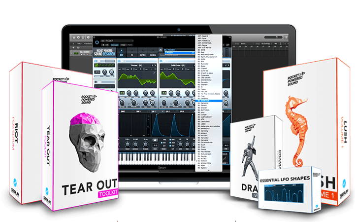 【Dubstep风格血清预设采样捆绑包】Rocket Powered Sound – Ultimate Dubstep Serum Bundle