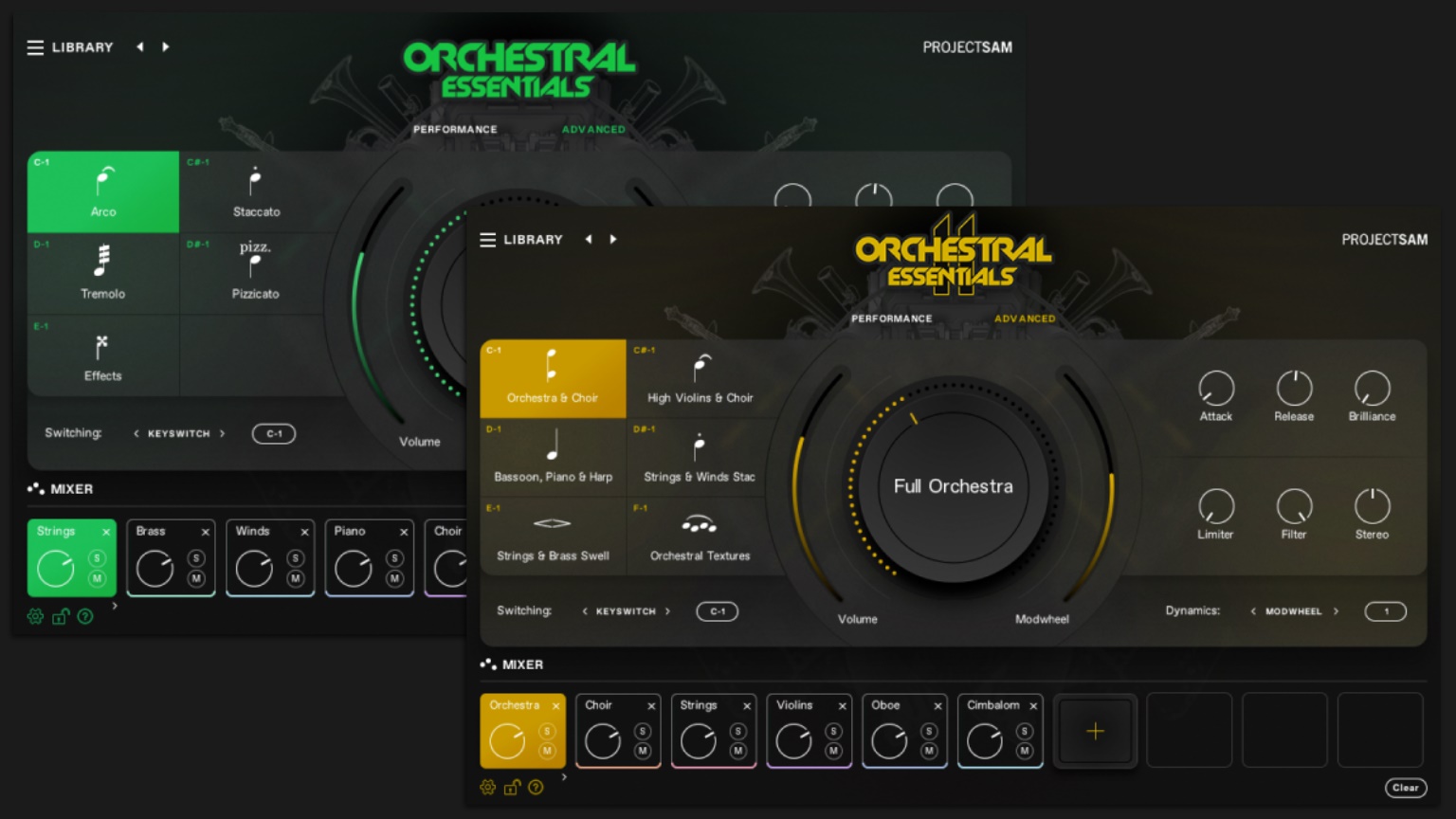 【电影弦乐铜管套装KONTAKT扩展合集2023】ProjectSAM Orchestral Essentials Bundle 2023