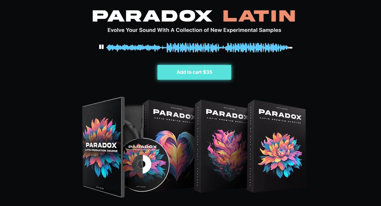 【Cymatics厂牌Reggaeton风格采样包】Cymatics – PARADOX Latin Collection