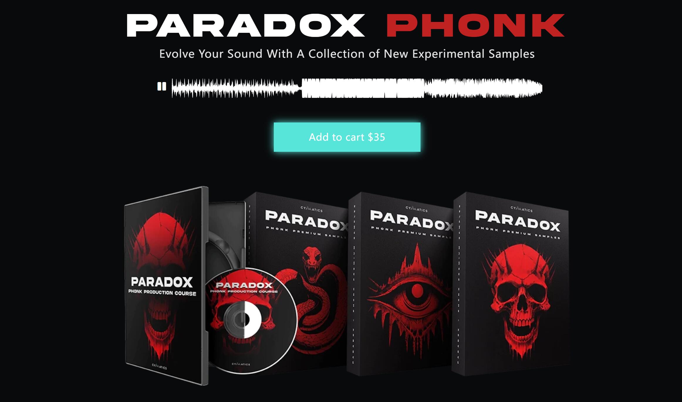 【Cymatics厂牌Phonk House风格采样包】Cymatics PARADOX – Phonk Collection