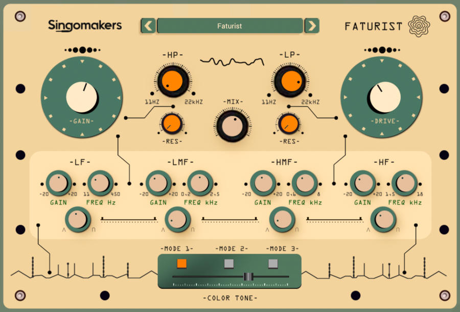 【饱和度失真插件】Singomakers Faturist v1.0.0