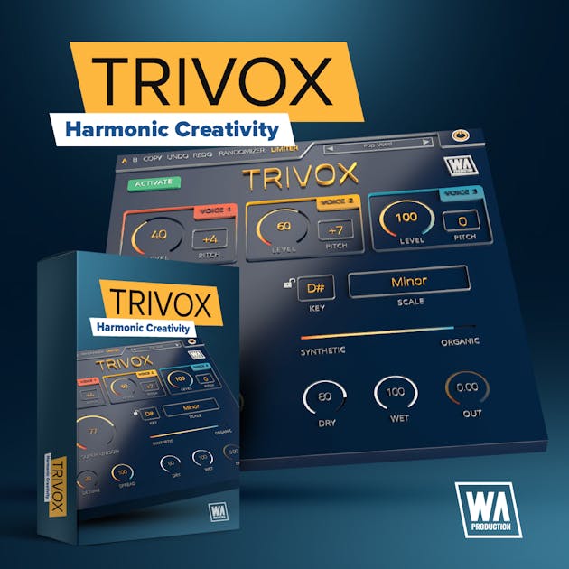 【和声效果插件】WA Production Trivox v1.0.0 【和声效果插件】WA Production Trivox v1.0.0