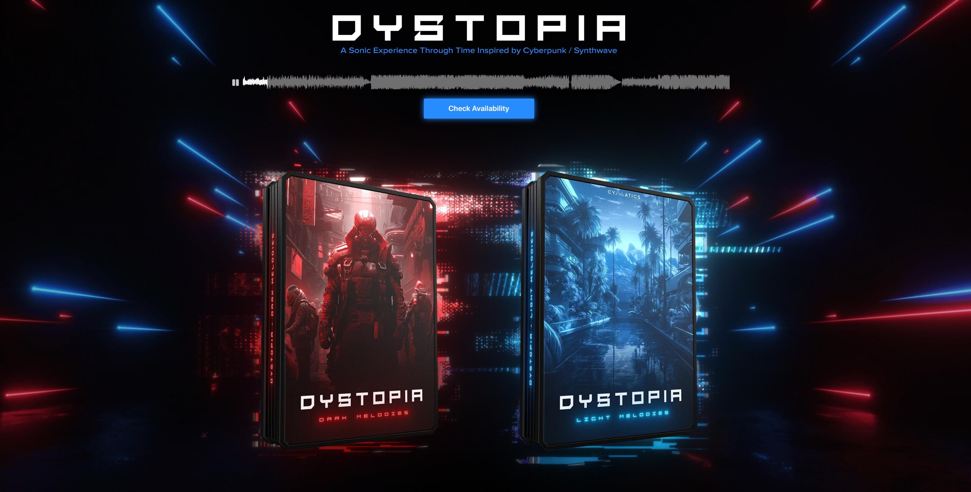 【Cymatics厂牌赛博朋克风格采样包首发版+奖金】Cymatics – Dystopia Launch Edition
