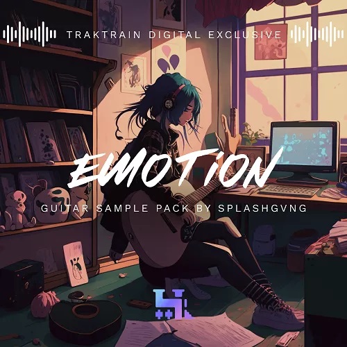 【Pop&Hip-Hop多风格吉他人声采样包】TrakTrain Emotion Guitar Sample Pack by SPLASHGVNG