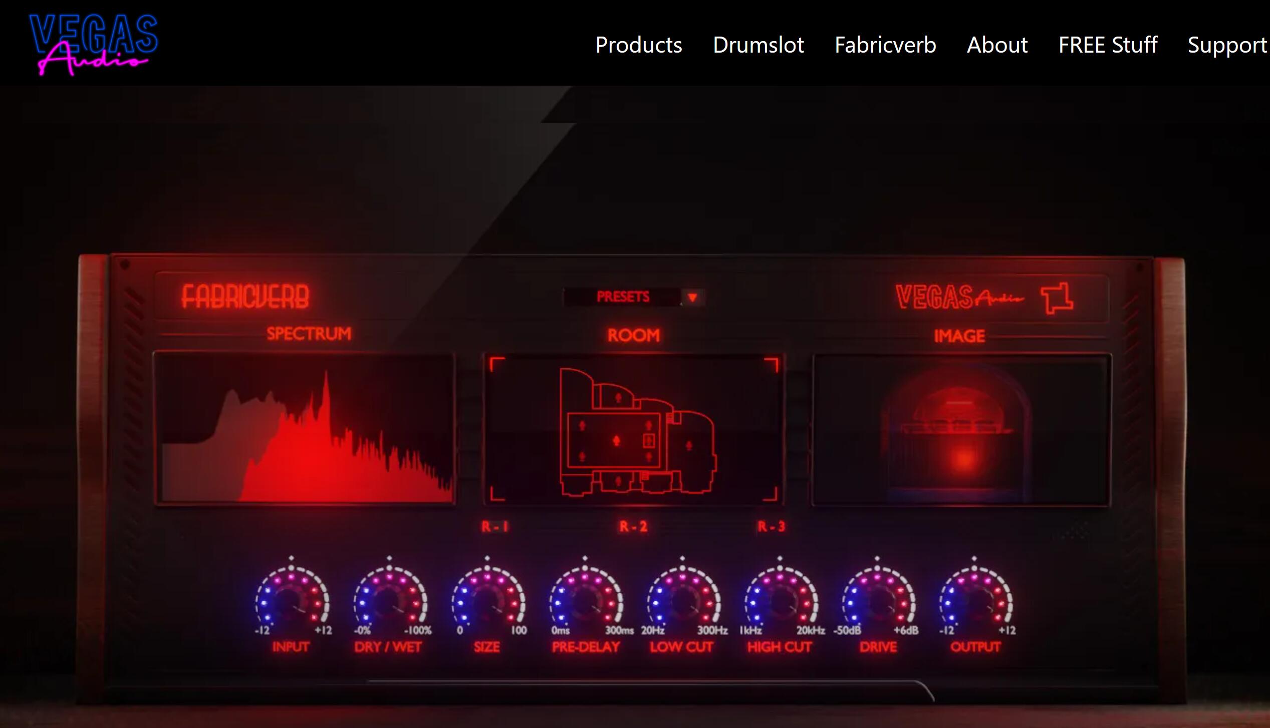 【夜总会效果混响插件】Vegas Audio FABRICVERB 1.0
