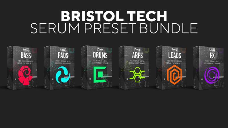 【DNB风格血清预设捆绑包】DNB Academy Bristol Tech Premium DNB Serum Preset Bundle