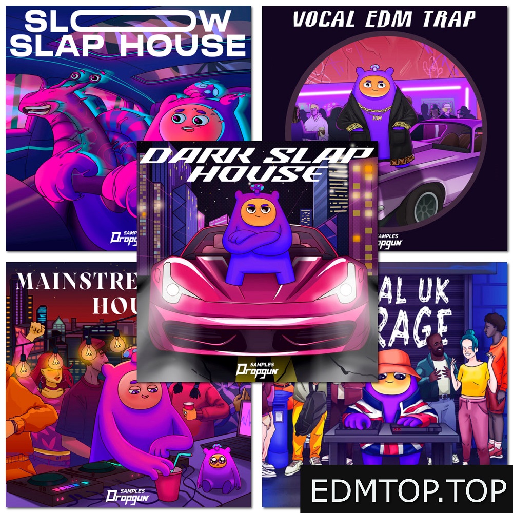 【Dropgun厂牌EDM多风格采样包合集2023.9.15】Dropgun Samples Collection 2023