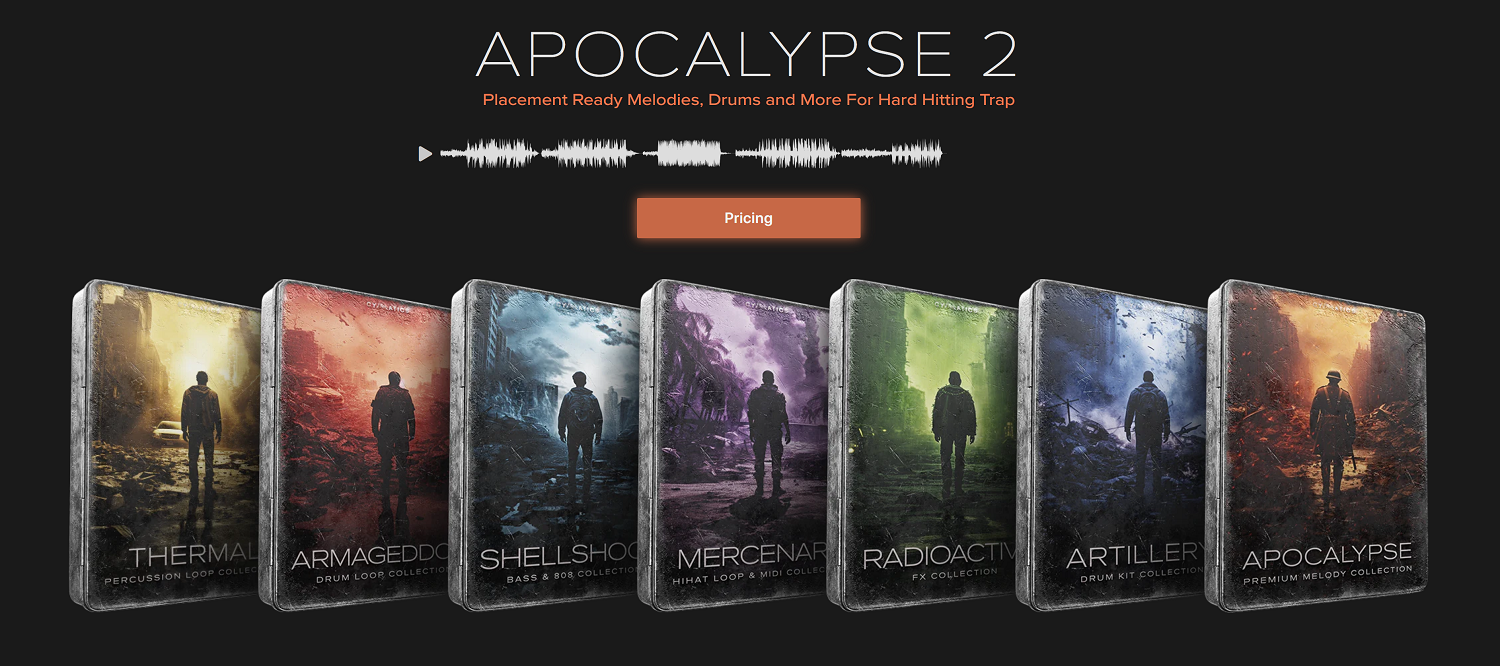 【Cymatics厂牌Trap多风格采样包】Cymatics – Apocalypse 2