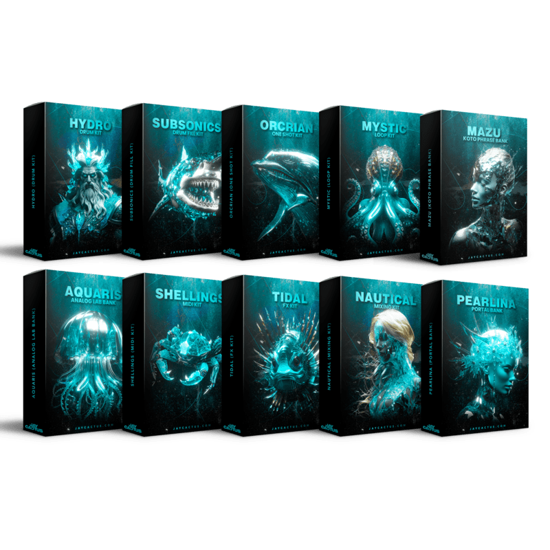 【Drill&Trap多风格采样套件包】Jay Cactus – Deep Suite