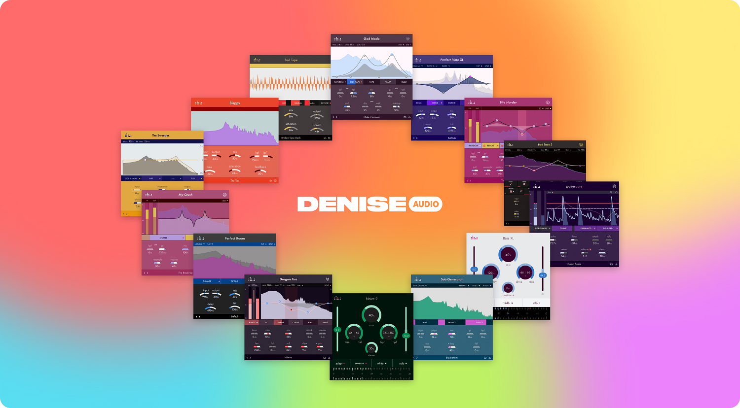 【音频处理插件捆绑合集】Denise Audio Total Bundle 2023