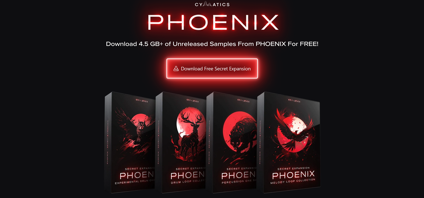 【Cymatics厂牌神秘采样扩展包】Cymatics Phoenix Unreleased Samples From PHOENIX Secret Expansion 【Cymatics厂牌神秘采样扩展包】Cymatics Phoenix Unreleased Samples From PHOENIX Secret Expansion