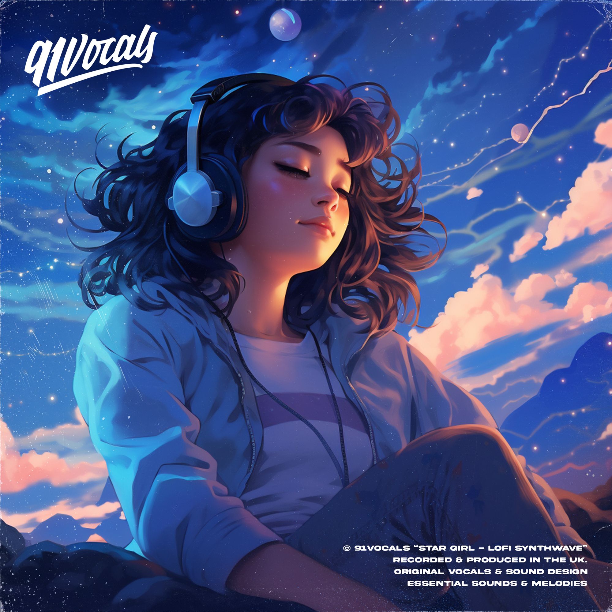 【LoFi Synthwave多风格人声采样包】91Vocals – Star Girl Lofi Synthwave