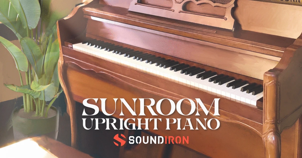 【古典立式钢琴KONTAKT扩展】Soundiron Sunroom Upright Piano KONTAKT