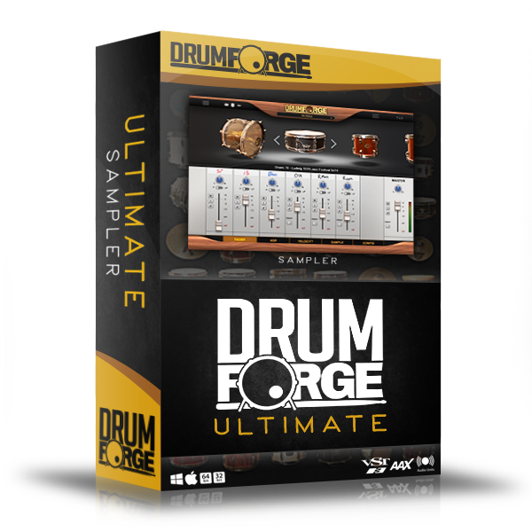 【鼓采样器+库】Drumforge Classic v2.1.1 (WIN)