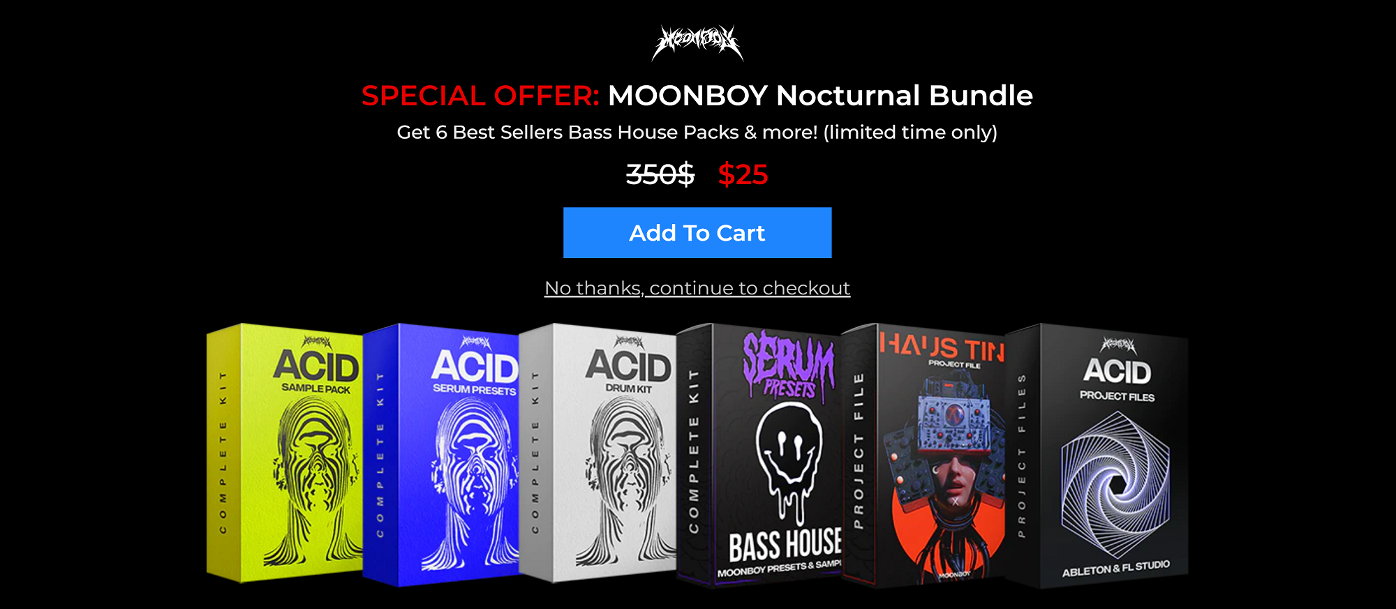 【Bass House&EDM多风格采样捆绑包】Moonboy – Nocturnal Bundle