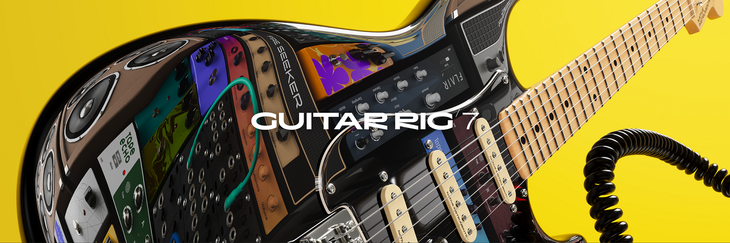 【吉他效果建模放大增益插件】Native Instruments – Guitar Rig 7 Pro