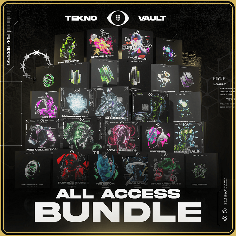 【Techno多风格采样捆绑包】Teknovault All Access Bundle