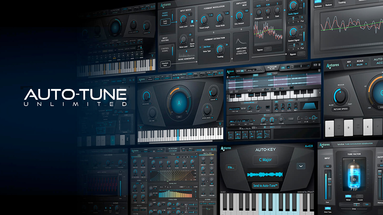 【人声降噪压缩多功能效果插件捆绑包2024】Antares – Auto-Tune Unlimited 2024