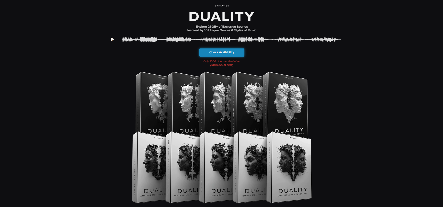 【Cymatics厂牌EDM多风格采样包】Cymatics DUALITY