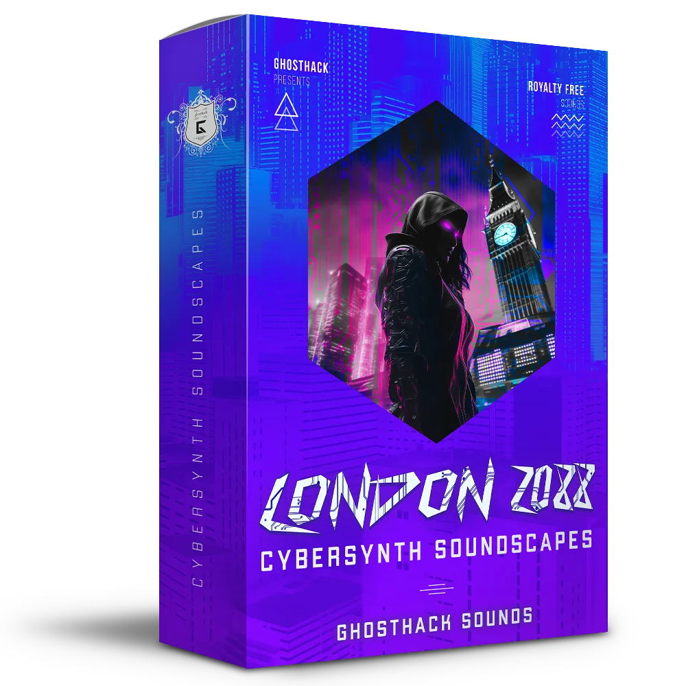 【赛博朋克风格采样包+MIDI】Ghost Hack London 2088 Cybersynth Soundscapes