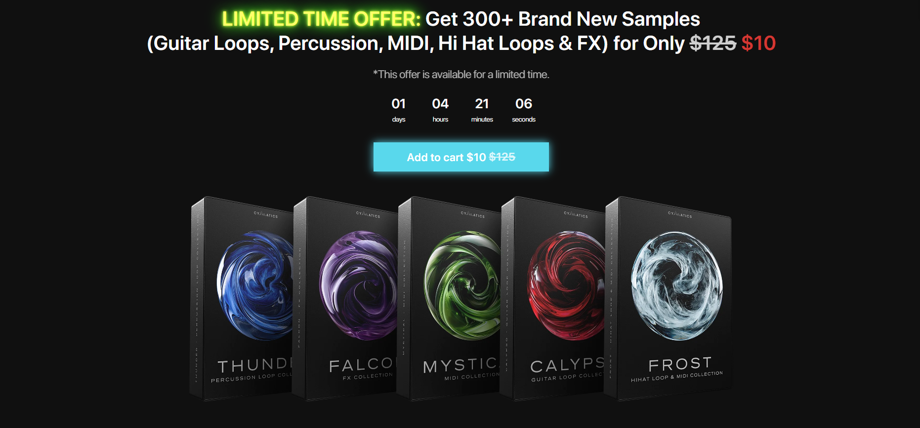 【Cymatics厂牌RnB&Trap多风格MIDI捆绑包】Cymatics 5 for $5 Spring Bundle 【Cymatics厂牌RnB&Trap多风格MIDI捆绑包】Cymatics 5 for $5 Spring Bundle