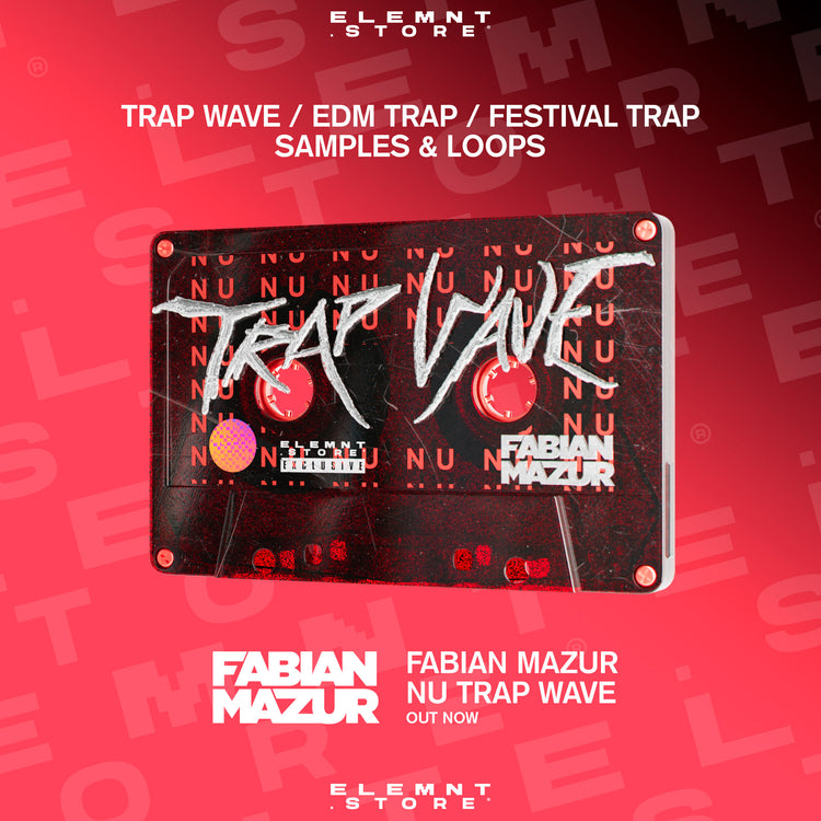 【Fabian Mazur制作人风格采样包】ELEMNT.STORE Fabian Mazur Nu Trap Wave Loops and Samples