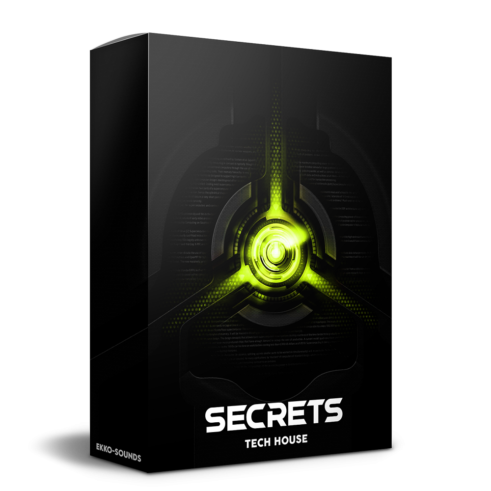 【Tech House风格采样包+工程】Ekko Sounds – Secrets Tech House