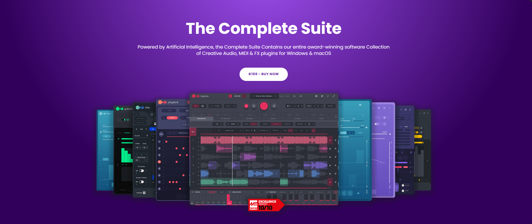 【音频切片音序效果插件捆绑包】Audiomodern Plug-Ins Bundle 2024