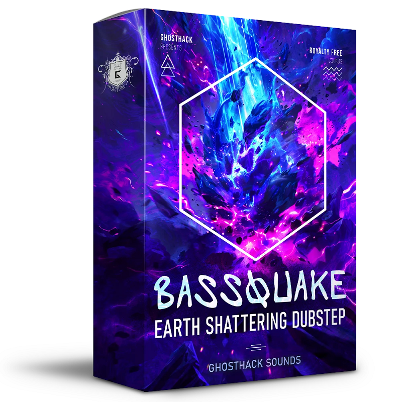 【Dubstep&Tearout多风格采样包】GhostHack – Bassquake – Earth Shattering Dubstep
