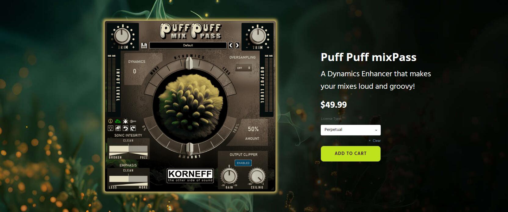 【混音动态放大器插件】Korneff Audio Puff Puff mixPass v1.0.0